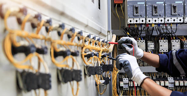 Professional Electrician technician working in West Sayville, NY